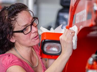 BAUMAG de Lucerne: HUTTER Machines de chantier sous un nouvel aspect