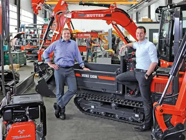 HUTTER S.A. Machines de chantier se présente à l‘öga