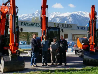 La nouveauté mondiale HUTTER Kubota KX080-4!