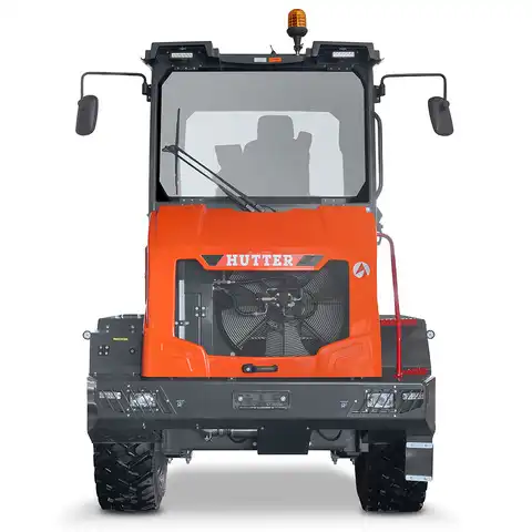 Raddumper HUTTER Dumper HD750, Bergmann, Nutzlast 7500 kg, Motorleistung 102 PS,  Ausschütthöhe 2.20 m, Durchfahrhöhe 3.10 m, Ladevolumen 4.3 Kubikmeter, Max. Fahrgeschwindigkeit 30 km/h