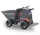 Dumper sur pneus électro HD80E, Bergmann, charge utile 800 kg, puissance du moteur 2.8 kW, Capacité de chargement 0.58 m3, autonomie de la batterie 8 heures