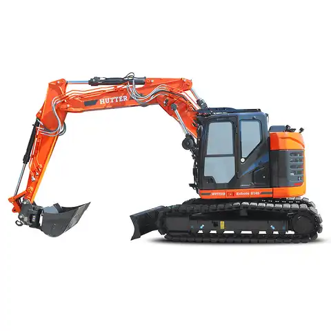 HUTTER Kubota U145-V, Raupenbagger mittlere Gewichtsklasse, mit Löffel, 14.6 Tonnen Gewicht, Motorleistung 106.7 PS, Kompaktbagger