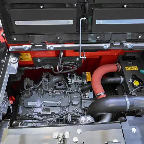 HUTTER Kubota U145-V, Raupenbagger mittlere Gewichtsklasse, mit Löffel, 14.6 Tonnen Gewicht, Motorleistung 106.7 PS, Kompaktbagger, automatische Betankungsanlage, mit Trackingsystem, Klimaanlage, Lastbruchsicherung, Diebstahlsicherung, Load-Sensing-Hydrauliksystem, Grabtiefe 6 m, Luxuskabine mit Komfortsitz
