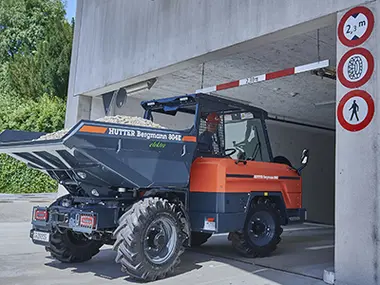 E-dumper avec la plus grande charge utile