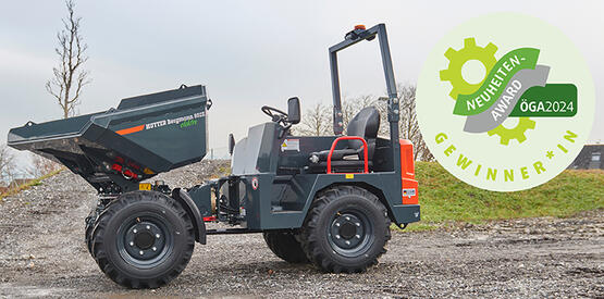 Dumper mit Auszeichnung