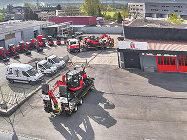 HUTTER-Niederlassung in Inwil (LU) ist eröffnet