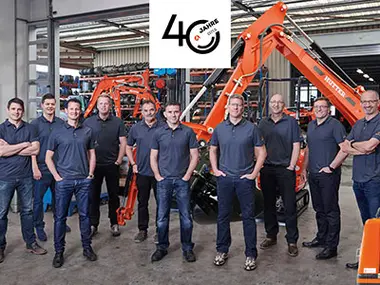 HUTTER Machines de chantier fête ses 40 ans