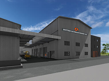 HUTTER Inwil baut den Standort der Zukunft