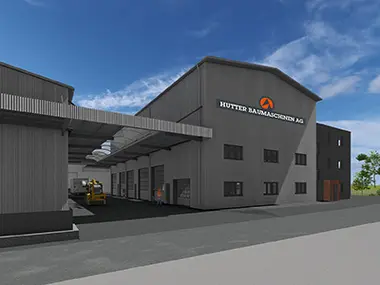 HUTTER Inwil baut den Standort der Zukunft