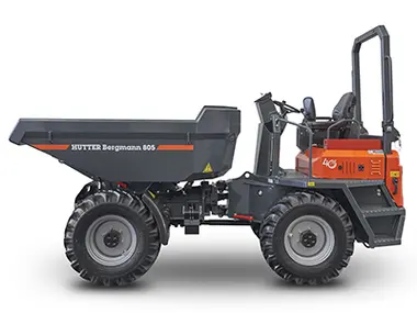 Les dumpers sur pneus Bergmann pour le jubilé de l’entreprise