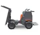 Dumper sur pneus électro HD80E, Bergmann, charge utile 800 kg, puissance du moteur 2.8 kW, Capacité de chargement 0.58 m3, autnomie de la batterie 8 heures, largeur 0.88 m, Haute capacité de charge, De construction robuste, Direction assistée, Benne à déversement hydraulique, Quatre roues motrices, Passe sans peine de petits obstacles, Équipements spéciaux : plateau de chargement, montants