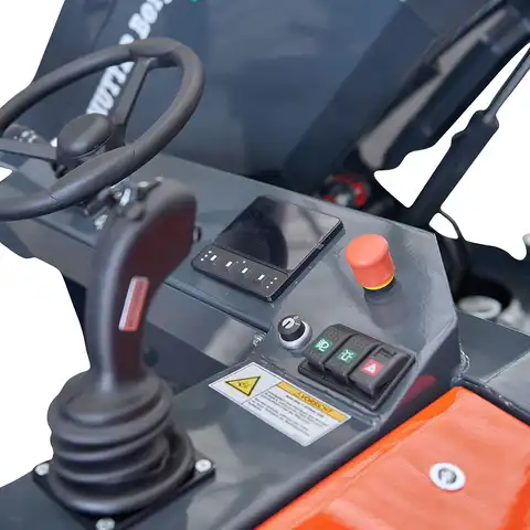 Elektro-Raddumper HD150E, 1500 kg Nutzlast, Bergmann, Batterielaufzeit 4-6 Stunden, robustes Knick-Pendel-Gelenk, hohe Steigfähigkeit, Ladevolumen gehäuft 0.85 Kubikmeter, Fahrgeschwindigkeit 18 km/h, Ausschütthöhe 61 cm