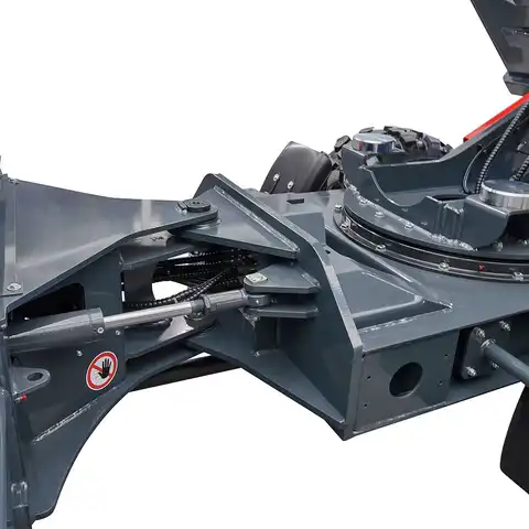 Dumper sur pneus électro HD600, Bergmann, charge utile 6000 kg, puissance du moteur 75.0 CV, volume de benne en butte 3.6 m3, vitesse de conduite max. 30 km/h, 4 phares de travail LED, Climatisation de série, Niveau de gaz d’échappement 5 sans AdBlue, Déclaration de conformité CE, largeur 2.35 m, longueur 5.08 m, diesel HVO, Système d’éclairage LED selon la LCR, 4 phares de travail LED