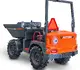 Elektro-Raddumper HD150E, 1500 kg Nutzlast, Bergmann, Batterielaufzeit 4-6 Stunden, robustes Knick-Pendel-Gelenk, hohe Steigfähigkeit, Ladevolumen gehäuft 0.85 Kubikmeter