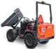 Elektro-Raddumper HD150E, 1500 kg Nutzlast, Bergmann, Batterielaufzeit 4-6 Stunden, robustes Knick-Pendel-Gelenk, hohe Steigfähigkeit, Ladevolumen gehäuft 0.85 Kubikmeter