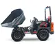 Elektro-Raddumper HD150E, 1500 kg Nutzlast, Bergmann, Batterielaufzeit 4-6 Stunden, robustes Knick-Pendel-Gelenk, hohe Steigfähigkeit, Ladevolumen gehäuft 0.85 Kubikmeter