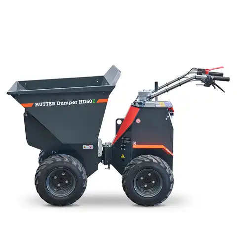 Elektro-Raddumper HD50E, 500 kg Fassungsvermögen, Bergmann
