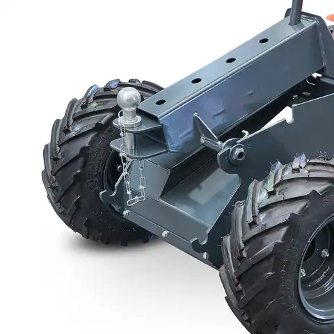 Elektro-Raddumper HD50E, 500 kg Fassungsvermögen, Bergmann, Leergewicht 240 kg, Nutzlast 500 kg, sehr kleiner Wenderadius, stabiler Kippmechanismus, optional mit elektrischer Kippmulde, Batterielaufzeit 8 Stunden, Batteriekapazität 2.5 kWh, robuste Konstruktion, optional mit Anhängerkupplung