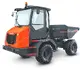 Dumper sur pneus électro HD600, Bergmann, charge utile 6000 kg, puissance du moteur 75.0 CV, volume de benne en butte 3.6 m3, vitesse de conduite max. 30 km/h