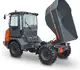 Dumper sur pneus électro HD600, Bergmann, charge utile 6000 kg, puissance du moteur 75.0 CV, volume de benne en butte 3.6 m3, vitesse de conduite max. 30 km/h, 4 phares de travail LED, Climatisation de série, Niveau de gaz d’échappement 5 sans AdBlue, Déclaration de conformité CE