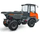 Dumper sur pneus électro HD600, Bergmann, charge utile 6000 kg, puissance du moteur 75.0 CV, volume de benne en butte 3.6 m3, vitesse de conduite max. 30 km/h, 4 phares de travail LED, Climatisation de série, Niveau de gaz d’échappement 5 sans AdBlue, Déclaration de conformité CE