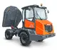 Dumper sur pneus électro HD600, Bergmann, charge utile 6000 kg, puissance du moteur 75.0 CV, volume de benne en butte 3.6 m3, vitesse de conduite max. 30 km/h, 4 phares de travail LED, Climatisation de série, Niveau de gaz d’échappement 5 sans AdBlue, Déclaration de conformité CE, largeur 2.35 m, longueur 5.08 m