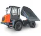 Raddumper HUTTER Dumper HD900, Bergmann, Nutzlast 9000 kg, Motorleistung 102 PS, Ladevolumen gehäuft 4.6 Kubikmeter. Ausschütthöhe 1.25 m