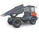 Raddumper HUTTER Dumper HD900, Bergmann, Nutzlast 9000 kg, Motorleistung 102 PS, Ladevolumen gehäuft 4.6 Kubikmeter. Ausschütthöhe 1.25 m, max. Fahrgeschwindigkeit 30 km/h, HVO-Diesel, Gewicht 6250 kg