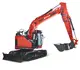 HUTTER Kubota U145, Raupenbagger mittlere Gewichtsklasse, mit Löffel, 14.6 Tonnen Gewicht, Motorleistung 106.7 PS, Kompaktbagger, automatische Betankungsanlage, mit Trackingsystem, Klimaanlage