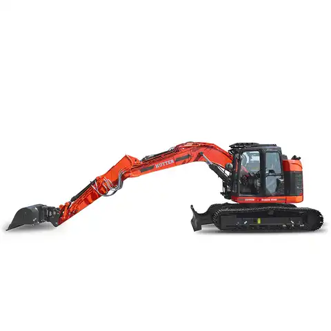 HUTTER Kubota U145, Raupenbagger mittlere Gewichtsklasse, mit Löffel, 14.6 Tonnen Gewicht, Motorleistung 106.7 PS, Kompaktbagger, automatische Betankungsanlage, mit Trackingsystem, Klimaanlage, Lastbruchsicherung