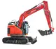 HUTTER Kubota U145, Raupenbagger mittlere Gewichtsklasse, mit Löffel, 14.6 Tonnen Gewicht, Motorleistung 106.7 PS, Kompaktbagger, automatische Betankungsanlage, mit Trackingsystem, Klimaanlage, Lastbruchsicherung, Diebstahlsicherung
