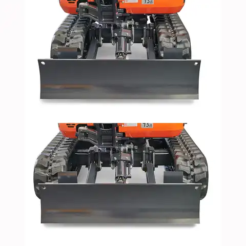 Mini pelle HUTTER Kubota U17, Poids 1705 kg, Puissance du moteur 16.0 CV, Largeur 99-130 cm, nouveaju modèle, Flexibles hydrauliques intégrés protégés, Déport arrière nul, Interrupteur de 2ème vitesse, Siège confortable, Joystick, Vérin de flèche au dessus de la flèche, Train de chenilles pouvant s’élargir