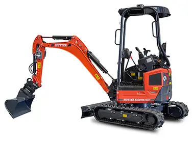 Der neue HUTTER Kubota U17 ist da!