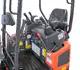 Kleinbagger HUTTER Kubota U18, Raupenbagger, Gewicht 1.7 Tonnen, Kurzheck, verstellbares Fahrwerk, 16 PS Motorleistung, Grabtiefe 2.44 m, Joysticks mit Proportionalsteuerung, Schnellgangschalter