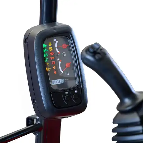 Kleinbagger HUTTER Kubota U17, Raupenbagger, Gewicht 1.7 Tonnen, Kurzheck, verstellbares Fahrwerk, 16 PS Motorleistung, Grabtiefe 2.29 m, Joysticks mit Proportionalsteuerung, Schnellgangschalter, Spurbreite, Verstellfahrwerk