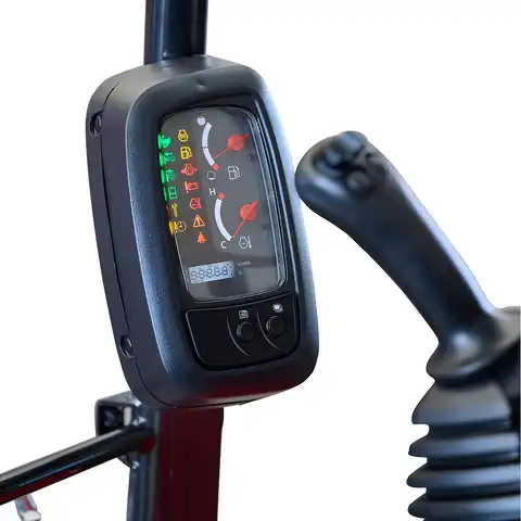 Mini pelle HUTTER Kubota U17, Poids 1705 kg, Puissance du moteur 16.0 CV, Largeur 99-130 cm, nouveaju modèle, Flexibles hydrauliques intégrés protégés, Déport arrière nul, Interrupteur de 2ème vitesse, Siège confortable, Joystick, Vérin de flèche au dessus de la flèche, Train de chenilles pouvant s’élargir