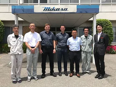 HUTTER en visite au Japon
