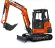 HUTTER Kubota KX037, Raupenbagger mittlere Gewichtsklasse, mit Löffel, 3.5 Tonnen Gewicht, Motorleistung 24.2 PS