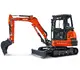 HUTTER Kubota KX037, Raupenbagger mittlere Gewichtsklasse, mit Löffel, 3.5 Tonnen Gewicht, Motorleistung 24.2 PS
