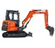 HUTTER Kubota KX037, Raupenbagger mittlere Gewichtsklasse, mit Löffel, 3.5 Tonnen Gewicht, Motorleistung 24.2 PS, Grabtiefe 3.41 m