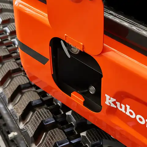 HUTTER Kubota KX037, Raupenbagger mittlere Gewichtsklasse, mit Löffel, 3.5 Tonnen Gewicht, Motorleistung 24.2 PS, abschliessbarer Tankdeckel