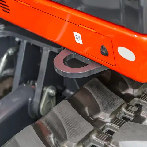 HUTTER Kubota KX085, Raupenbagger mittlere Gewichtsklasse, mit Löffel, 8.4 Tonnen Gewicht, Motorleistung 66.6 PS, Kompaktbagger, geringer Heckschwenkradius, automatische Betankungsanlage, mit Trackingsystem, Klimaanlage, Lastbruchsicherung, Diebstahlsicherung, Load-Sensing-Hydrauliksystem, Grabtiefe 4.6 m, Luxuskabine mit Komfortsitz, farbiger LCD-Bildschirm, 4 Anbindeösen für Transport