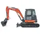 HUTTER Kubota KX060, Raupenbagger mittlere Gewichtsklasse, mit Löffel, 5.6 Tonnen Gewicht, Motorleistung 47.6 PS, Kompaktbagger, geringe Geräuschemission, mit Trackingsystem, LED-Beleuchtung, grosse Glasflächen, Rückfahrkamera, beide Joysticks mit Proportionalsteuerung, intuitive Jog-Dial-Bedienung, farbiger LCD-Bildschirm, Komfortsitz