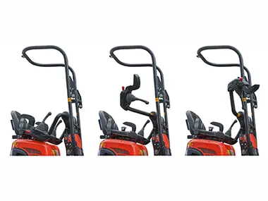 HUTTER Kubota U10 avec commande optimisée