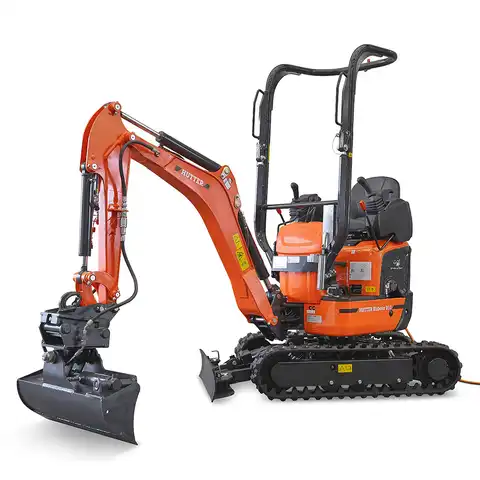 pelle électro HUTTER Kubota U10E, poids 1120 kg, Moteur électrique 9 kW