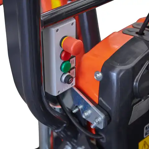 pelle électro HUTTER Kubota U10E, poids 1120 kg, Moteur électrique 9 kW, Train de chenilles pouvant s’élargir, Déport arrière nul, Vérin de flèche au dessus de la flèche, Servocommandes hydrauliques, Flexibles hydrauliques intégrés protégés, Interrupteur de 2ème vitesse, Capot moteur à ouverture totale pour une maintenance simple, Avec arceau de sécurité