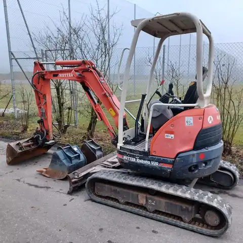 HUTTER Kubota U20-3 Dach
