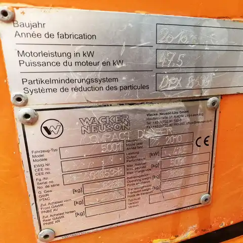 Wacker Neuson 5001